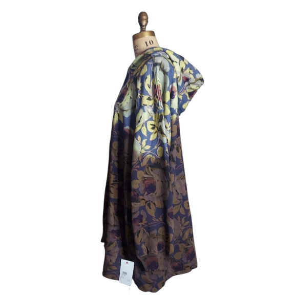 NWT Dries Van Noten | Hasper Floral Dress Hoodie | In Tie Dye | Cotton - Picture 4 of 16